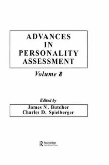 Cover of Advances in Personality Assessment