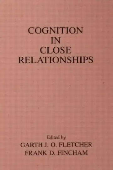 Cover of Cognition in Close Relationships