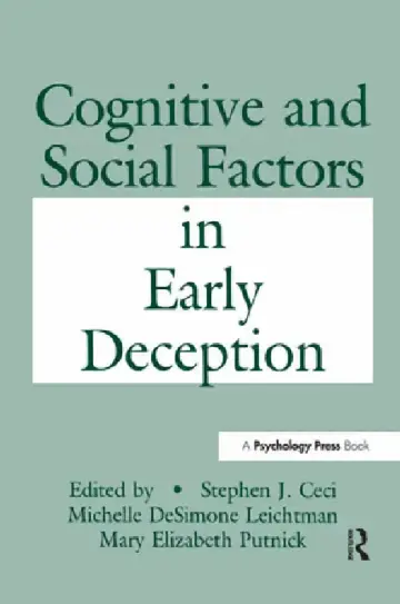 Cover of Cognitive and Social Factors in Early Deception