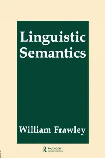 Cover of Linguistic Semantics