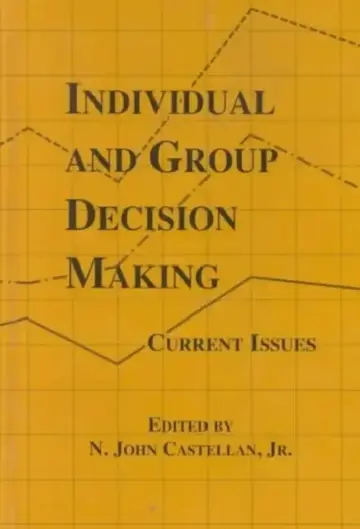 Cover of Individual and Group Decision Making