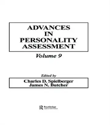 Cover of Advances in Personality Assessment