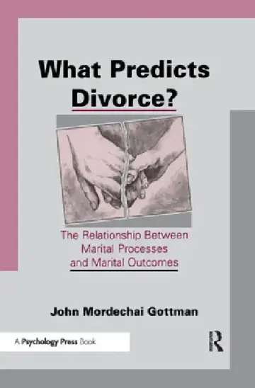 Cover of What Predicts Divorce?