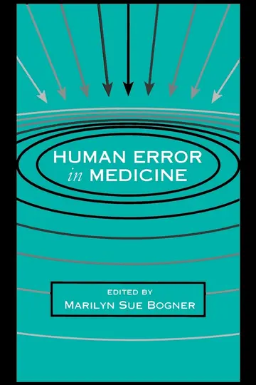 Cover of Human Error in Medicine