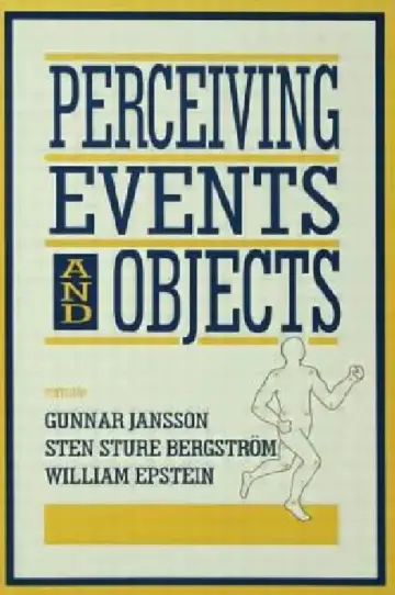 Cover of Perceiving Events and Objects