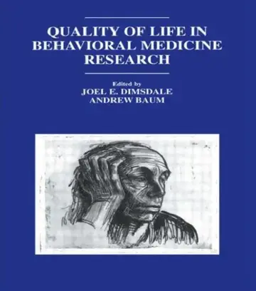 Cover of Quality of Life in Behavioral Medicine Research