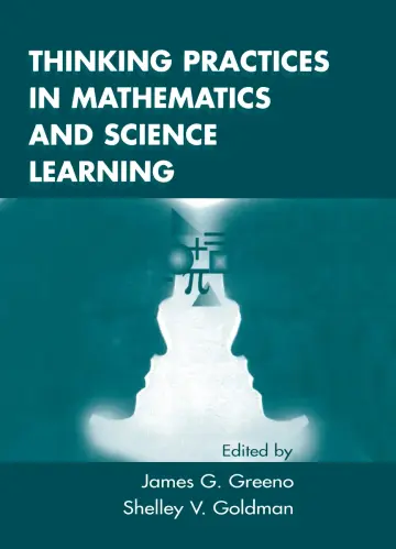 Cover of Thinking Practices in Mathematics and Science Learning
