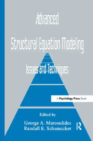 Cover of Advanced Structural Equation Modeling