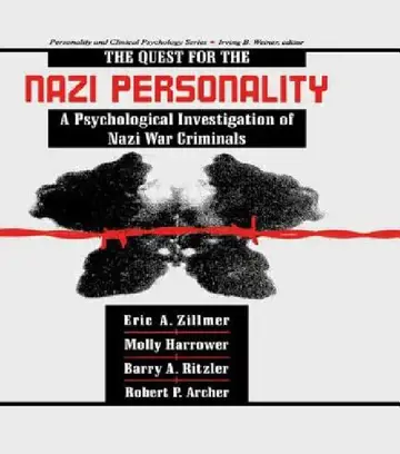 Cover of The Quest for the Nazi Personality