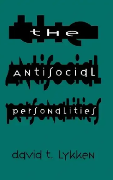 Cover of The Antisocial Personalities