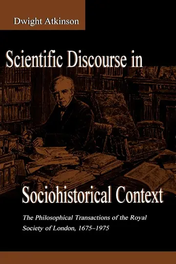 Cover of Scientific Discourse in Sociohistorical Context