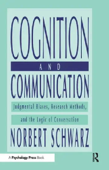 Cover of Cognition and Communication