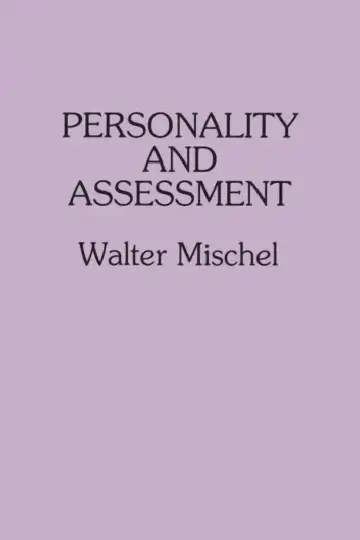 Cover of Personality and Assessment
