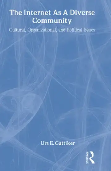 Cover of The Internet As A Diverse Community