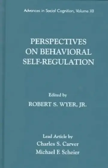 Cover of Perspectives on Behavioral Self-Regulation