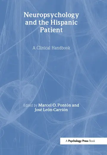 Cover of Neuropsychology and the Hispanic Patient
