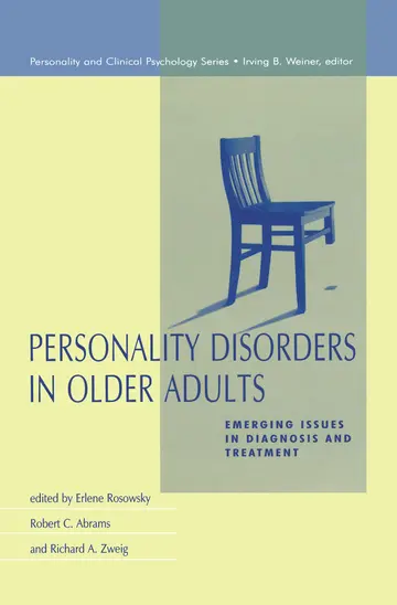 Cover of Personality Disorders in Older Adults