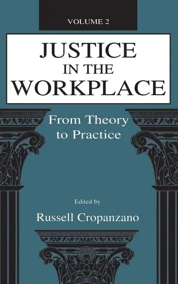 Cover of Justice in the Workplace