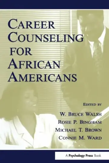 Cover of Career Counseling for African Americans