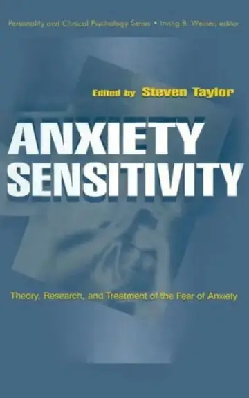 Cover of Anxiety Sensitivity
