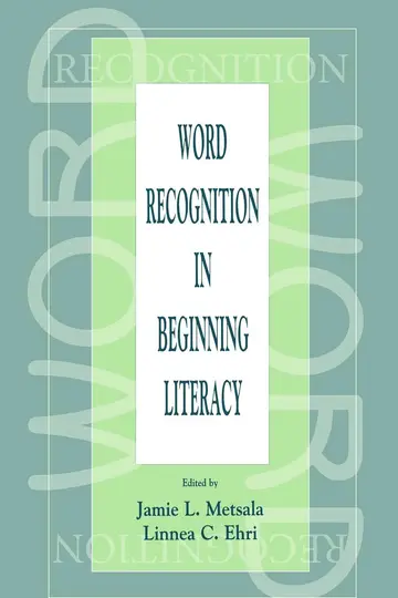 Cover of Word Recognition in Beginning Literacy