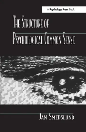 Cover of The Structure of Psychological Common Sense