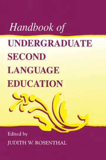Cover of Handbook of Undergraduate Second Language Education