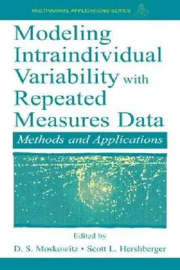 Cover of Modeling Intraindividual Variability with Repeated Measures Data