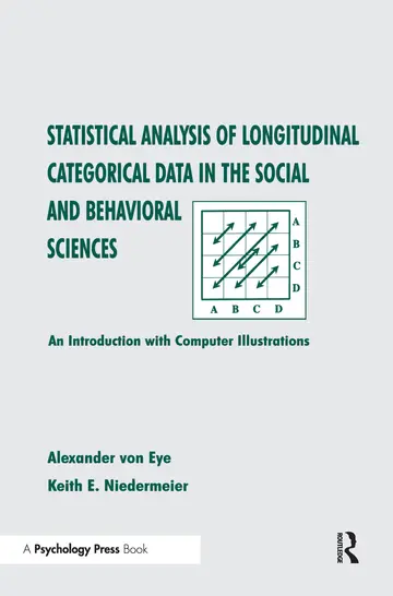 Cover of Statistical Analysis of Longitudinal Categorical Date in the Social and Behavioral Sciences