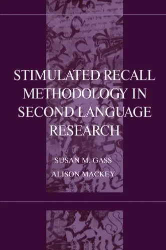Cover of Stimulated Recall Methodology in Second Language Research