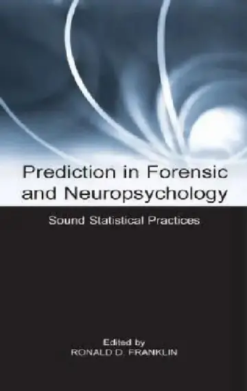 Cover of Prediction in Forensic and Neuropsychology