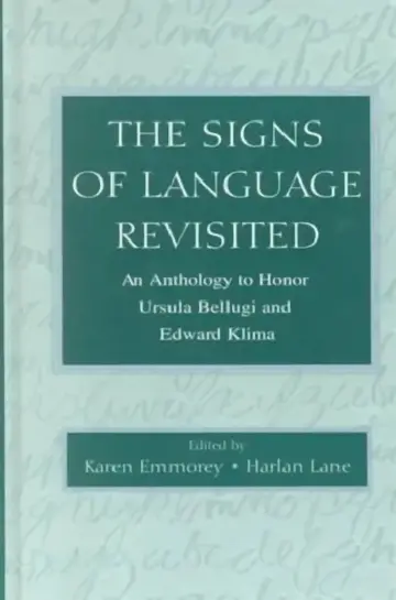 Cover of The Signs of Language Revisited