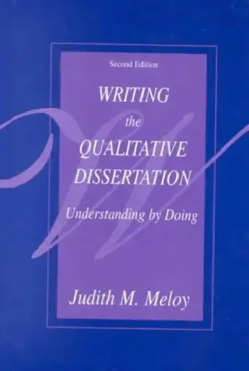 Cover of Writing the Qualitative Dissertation
