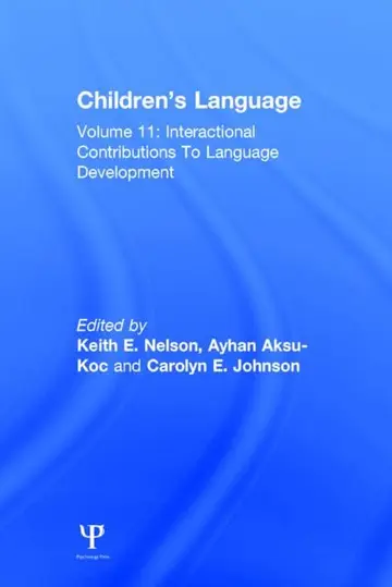 Cover of Children's Language