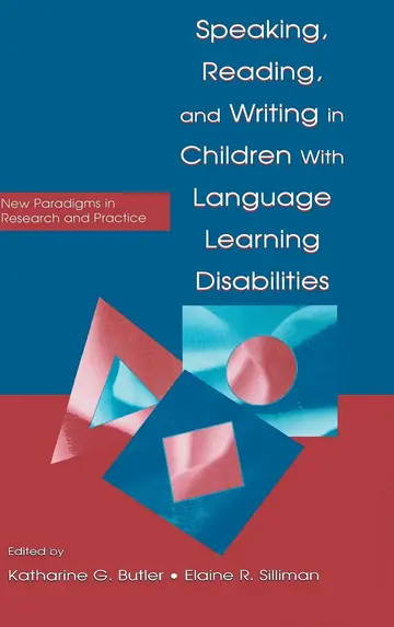 Cover of Speaking, Reading and Writing