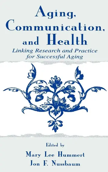 Cover of Aging, Communication, and Health