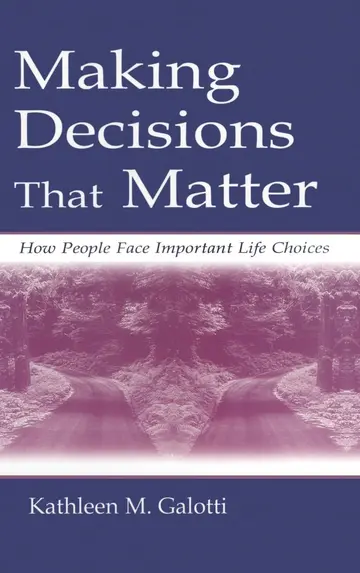 Cover of Making Decisions That Matter