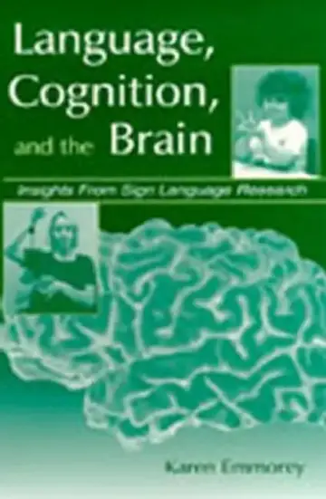 Cover of Language, Cognition, and the Brain