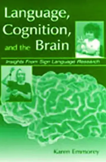 Cover of Language, Cognition, and the Brain