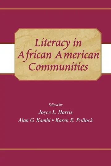 Cover of Literacy in African American Communities
