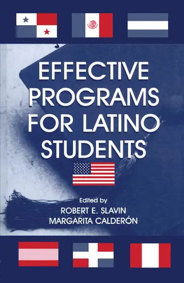 Cover of Effective Programs for Latino Students