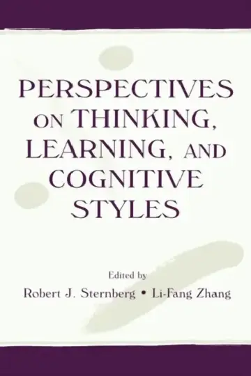 Cover of Perspectives on Thinking, Learning, and Cognitive Styles