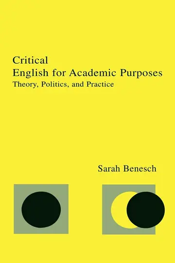 Cover of Critical English for Academic Purposes