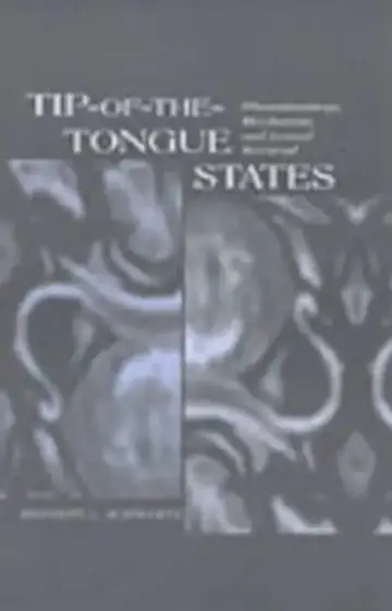 Cover of Tip-of-the-tongue States