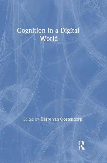 Cover of Cognition in A Digital World