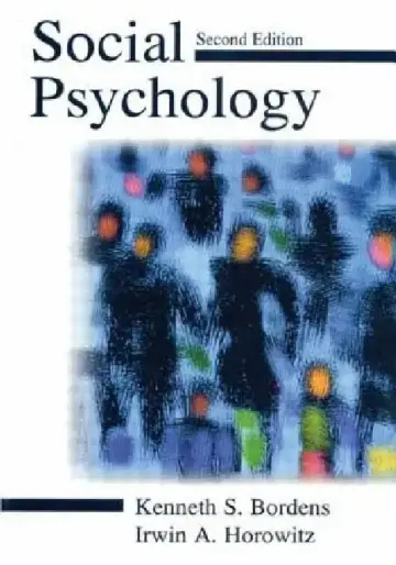 Cover of Social Psychology