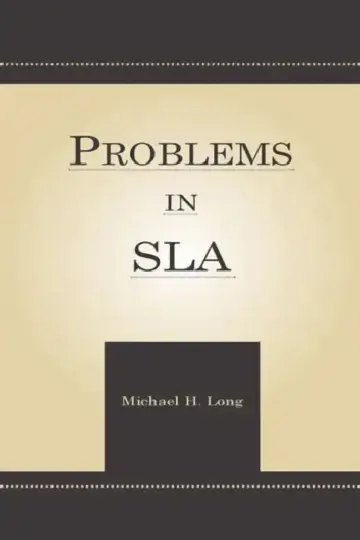 Cover of Problems in Second Language Acquisition
