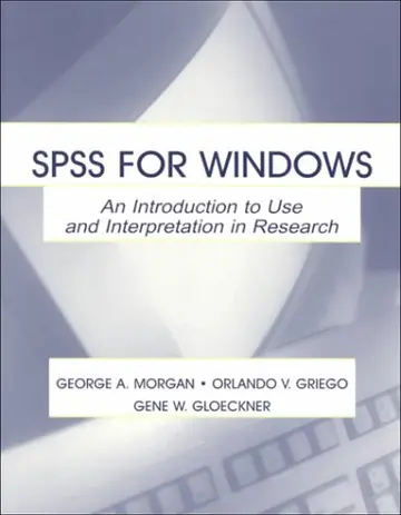 Cover of SPSS for Windows