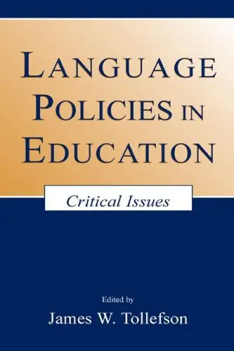 Cover of Language Policies in Education
