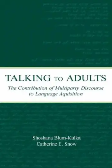 Cover of Talking to Adults